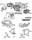 Cylinder assembly and blower housing