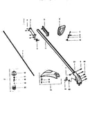 Drive shaft and cutting head