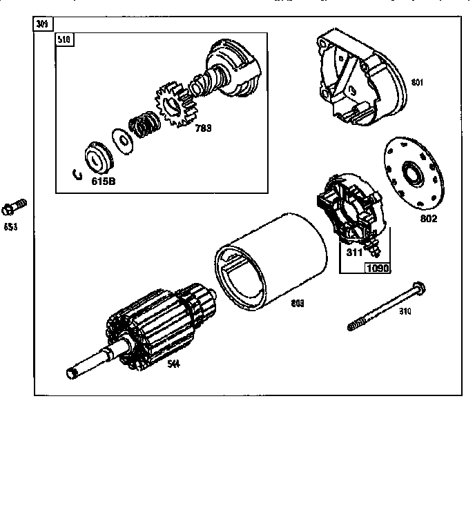 Starter motor