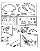 Air cleaner assembly and gasket set
