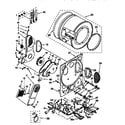 Kenmore 11088752790 dryer bulkhead diagram
