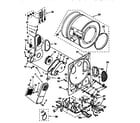 Kenmore 11088754790 dryer bulkhead diagram