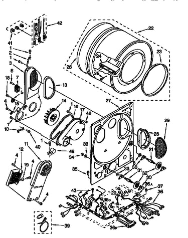 Dryer bulkhead