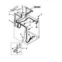 Kenmore 11088752790 dryer support and washer diagram
