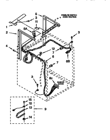 Dryer support and washer