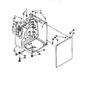 Kenmore 11088752790 washer cabinet diagram
