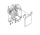 Kenmore 11088752790 washer cabinet diagram