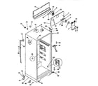 Kenmore 2539366424 cabinet parts diagram
