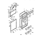 Kenmore 2539366726 doors diagram