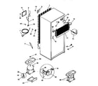 Kenmore 2539366726 unit parts diagram