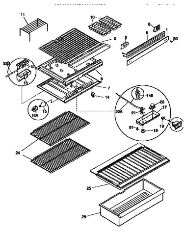 Shelves and accessories