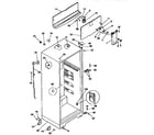 Kenmore 2539366786 cabinet parts diagram
