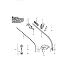 Craftsman 358798530 drive shaft and cutter head diagram