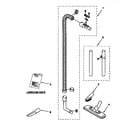 Kenmore 11628085790C hose and attachment diagram