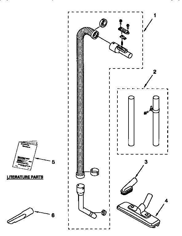 Hose and attachment