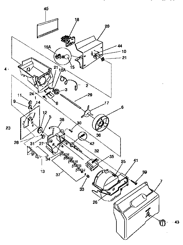 ICE BUCKET/AUGER