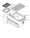 Drawer and broiler
