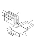 Oven door
