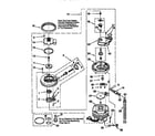 Whirlpool DU929QWDQ0 pump and motor diagram
