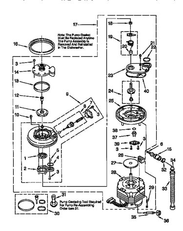 Pump and motor