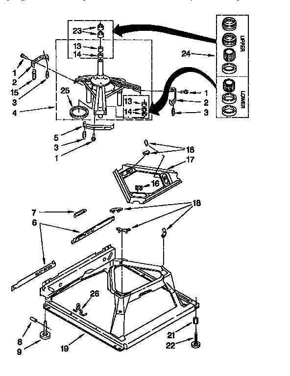 Machine base
