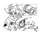 Kenmore 11066101691 bulkhead asem diagram