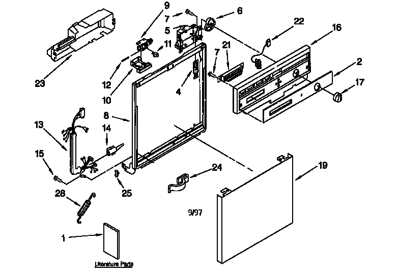 FRAME AND CONSOLE