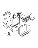 Frame and console