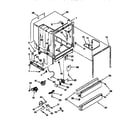 Kenmore 66515891790 tub and assembly diagram