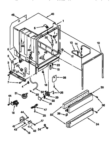 Tub and assembly
