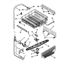 Kenmore 66515895790 dishracks and spray arm assembly diagram