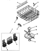 Lower dishrack