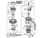 Kenmore 66516791790 pump and motor diagram