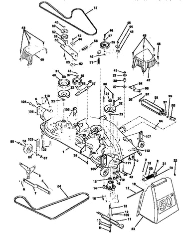 Mower deck