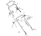 Craftsman 247370350 handle assembly diagram