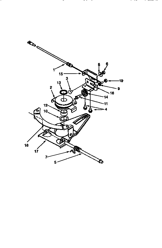 Six speed pulley assembly