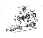 Briggs & Stratton 422437-0721-01 starter motor group diagram