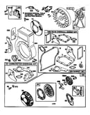 Rewind starter, blower housing, and gasket set