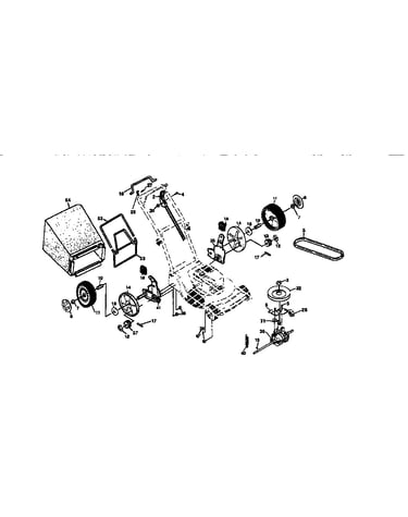 Rotary lawn mower