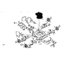 Craftsman 917387701 rotary lawn mower diagram