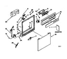 Kenmore 66515958790 frame and console diagram