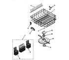 Kenmore 66515958790 lower dishrack diagram