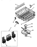 Lower dishrack