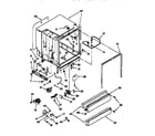Kenmore 66515838790 tub, assembly diagram