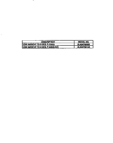 Image only-low ambient voltage