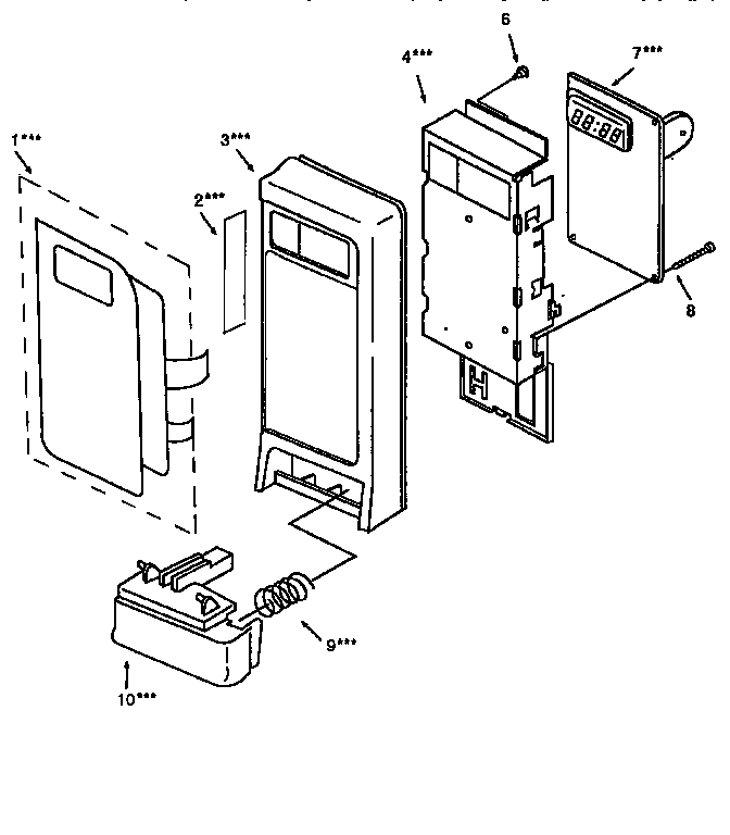Control panel parts