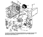 Kenmore 56568380790 switches and microwave parts diagram