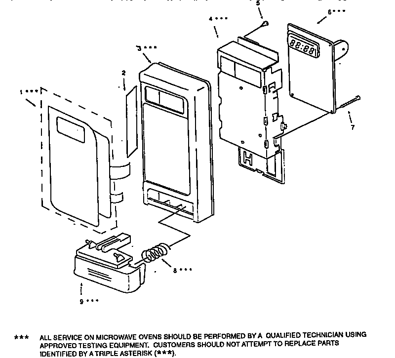 CONTROL PANEL PARTS