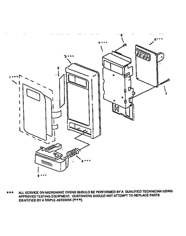 Control panel parts