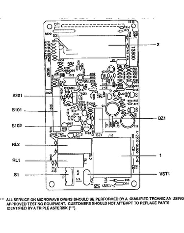 Power/control circuit board16297